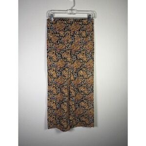 Haver & Blair London Floral Damask Print Pants Womens Small High Rise Stretch